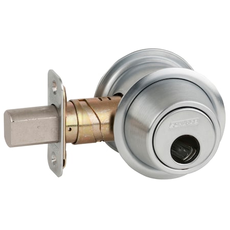 Schlage B500 Series Grade 2, Single Cyl, Less Core, US26D, Rectangle Stk B560L 626